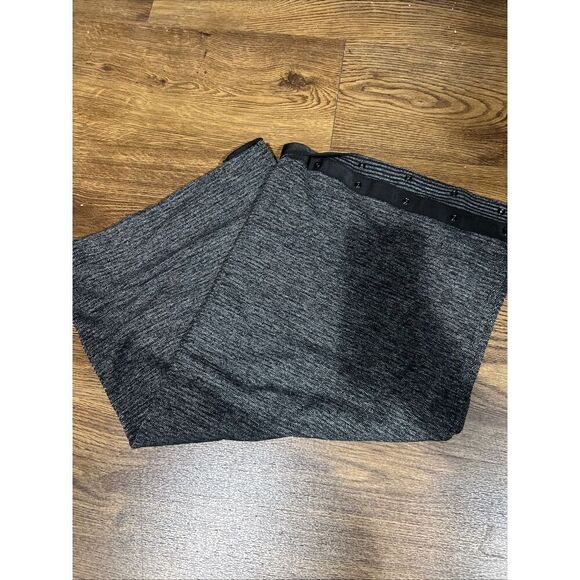 Lululemon Scarf Vinyasa Snap Wrap Women’s OS Gray Hazy Heather Herringbone - Picture 1 of 3
